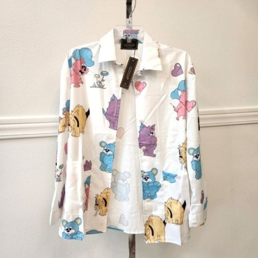 Gossip Y2K T-shirt Button Down - Picture 3 of 15